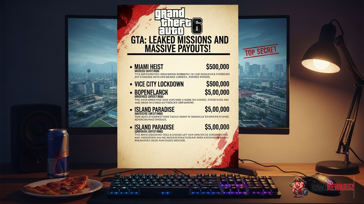 GTA 6: Leaked Missions and Massive Payouts!